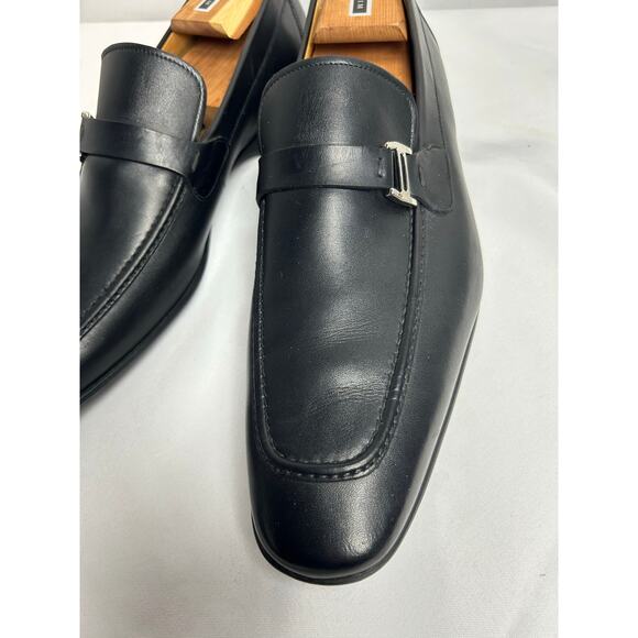 Magnanni Raso II Bit Loafers – Men’s Black Leather size 13 main image 12